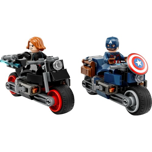 LEGO Marvel Super Heroes Black Widow And Captain America Motorcycles 76260 5702017419763
