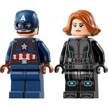 LEGO Marvel Super Heroes Black Widow And Captain America Motorcycles 76260 5702017419763