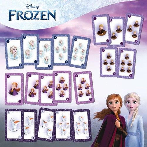 Lisciani Frozen Cards Games Παιχνίδι Καρτών 18.92109 8008324092109