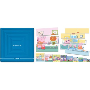 Lisciani Παζλ Progressive 8 Peppa Pig, Πολύχρωμα 25 κομμάτια 60.97838 8008324097838