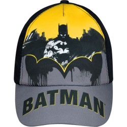 stamion Καπέλο Τζόκεϋ Batman Mask Μέγεθος 55 Μαύρο WB01033WR 5204679632677
