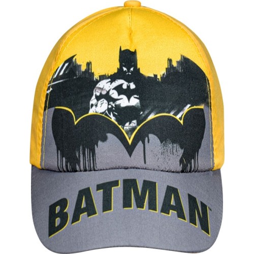 stamion Batman Mask Jockey Hat Size 55 Yellow WB01033WR 5204679251991