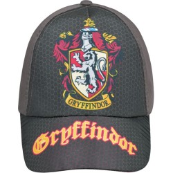 stamion Παιδικό Καπέλο Τζόκεϋ Harry Potter Gryffindor Μέγεθος 56 Γκρι HP01004WR 5204679633094