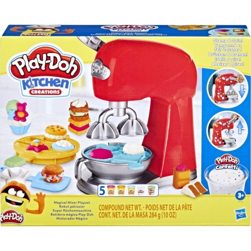 Hasbro Λαμπάδα Play-Doh Kitchen Creations Magical Mixer Playset F4718 