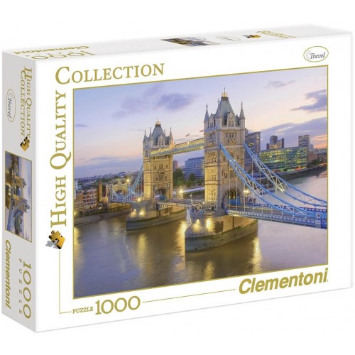 Clementoni Puzzle High Quality Collection New York Bridge 1000 Pcs 1220-39022 8005125390229