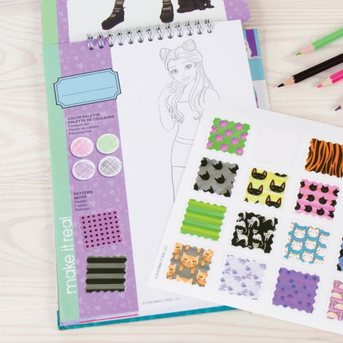 Just toys Fashion Design Sketchbook Pretty Kitty 3204 695929032043