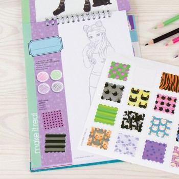 Just toys Fashion Design Sketchbook Pretty Kitty 3204 695929032043