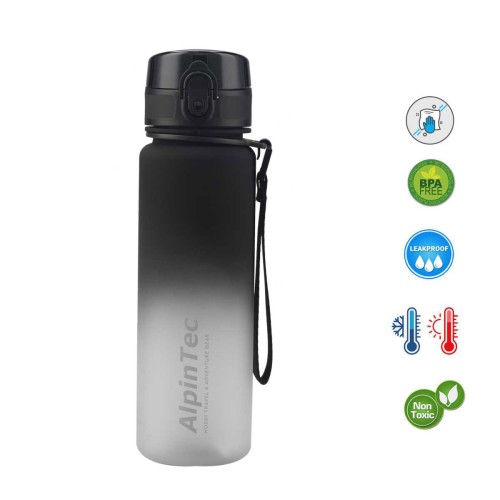 AlpinTec AlpinPro Mood Παγούρι 500ml Black/White G-500BLWT 4891321282260