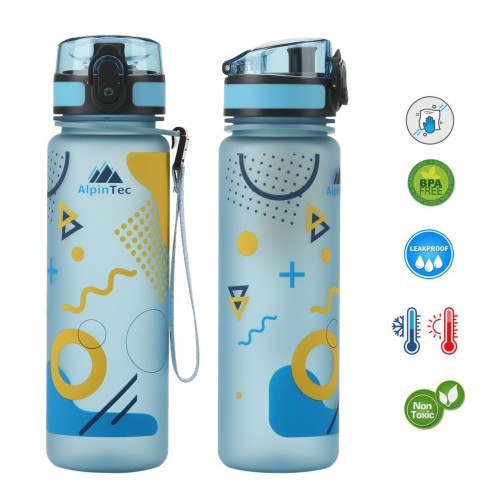AlpinTec AlpinPro Παγούρι 500ml Blue Sport F-500GB-SP 4891321282475