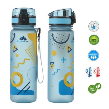 AlpinTec AlpinPro Water Canteen 500ml Blue Sport F-500GB-SP 4891321282475