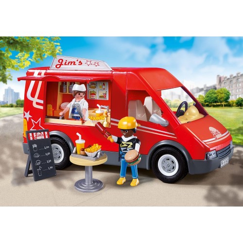 Playmobil City Life Αυτοκινούμενη Καντίνα Πόλης 5677 4008789056771