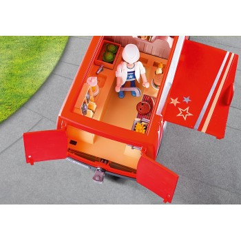Playmobil City Life Αυτοκινούμενη Καντίνα Πόλης 5677 4008789056771