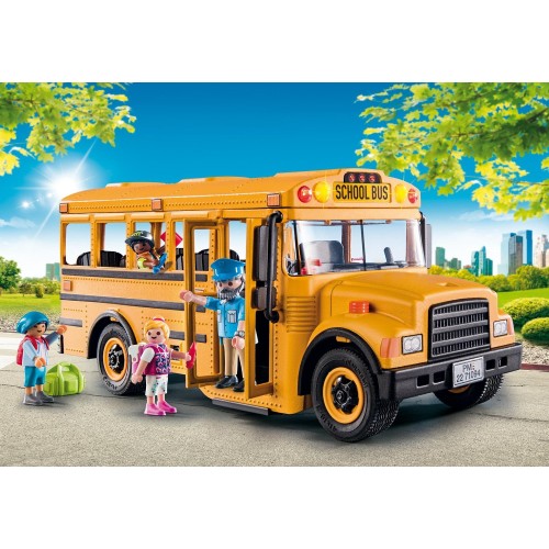 Playmobil City Life School Bus With Students 70983 4008789709837