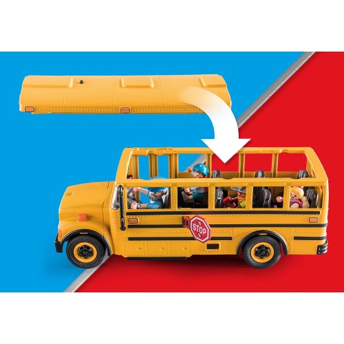 Playmobil City Life School Bus With Students 70983 4008789709837