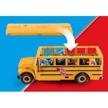 Playmobil City Life School Bus With Students 70983 4008789709837