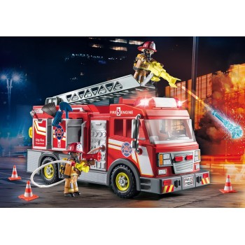 Playmobil City Action Όχημα Πυροσβεστικής 71233 4008789712332