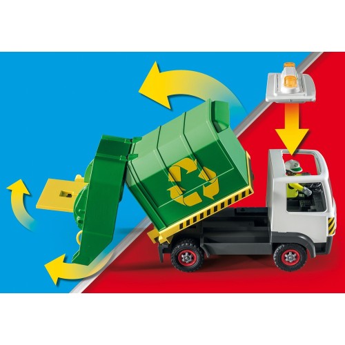 Playmobil City Life Recyclable Waste Collection Vehicle 71234 4008789712349
