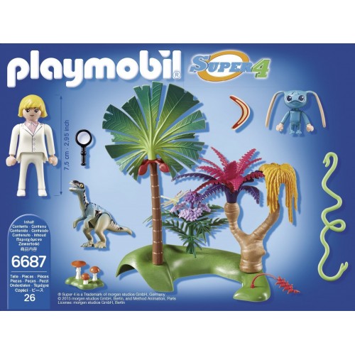 Playmobil Ο Σπίθας Στο Χαμένο Νησί 6687 4008789066879