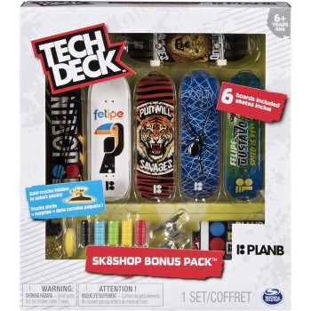 Spin Master Sk8 Shop Bonus Pack 6 Pieces 32.099495 778988238158