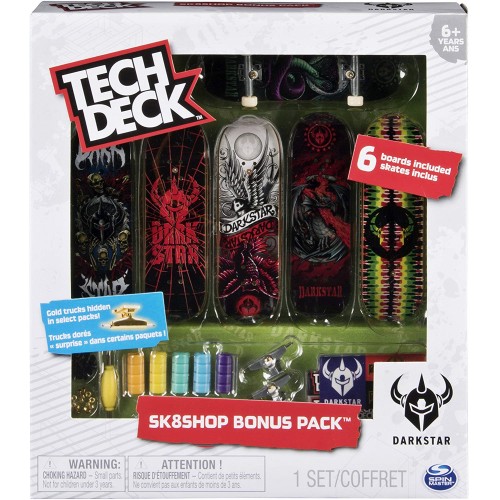 Spin Master Sk8 Shop Bonus Pack 6 Pieces 32.099495 778988238158