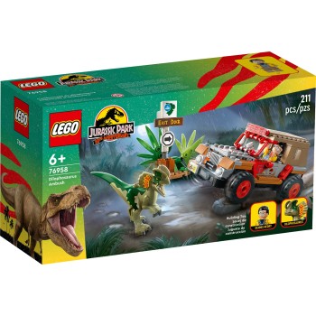 LEGO Jurrasic World Ενέδρα Διλοφόσαυρου 76958 5702017421933