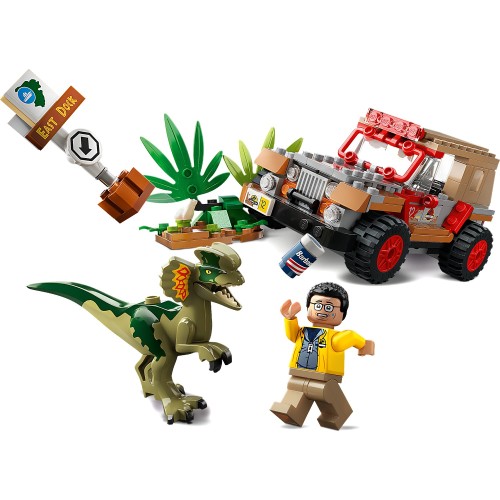 LEGO Jurrasic World Ενέδρα Διλοφόσαυρου 76958 5702017421933