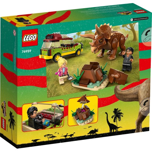 LEGO Jurrasic World Triceratops Research 76959 5702017421940