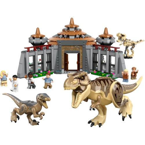 LEGO Jurrasic World Κέντρο Επισκεπτών: Επίθεση T. Rex & Ράπτορα 76961 5702017421964