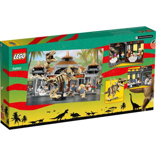 LEGO Jurrasic World Κέντρο Επισκεπτών: Επίθεση T. Rex & Ράπτορα 76961 5702017421964