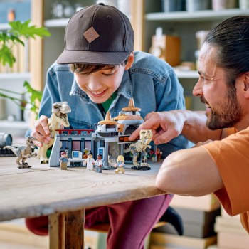 LEGO Jurrasic World Κέντρο Επισκεπτών: Επίθεση T. Rex & Ράπτορα 76961 5702017421964
