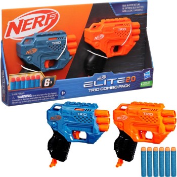 Hasbro Nerf Elite 2.0 Trio Combo Pack F6786 5010996137203