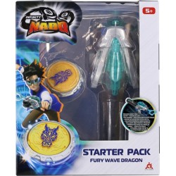 Auldey Toys Infinity Nado Series Vi Starter Pack Fury Wave Dragon 654110 6911400424980