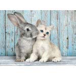 Clementoni Puzzle High Quality Collection Kitten & Bunny 500 Pcs 1220-35004 8005125350049