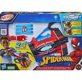 Hasbro Marvel Spider-Man Nerf Strike N Splash Blaster F7852 5010996174260