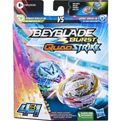 Hasbro Beyblade Burst Quadstrike Fierce Gambit Dragon And Qs Ambush Achiles Dual Pack F6783 / F6813 5010996132567