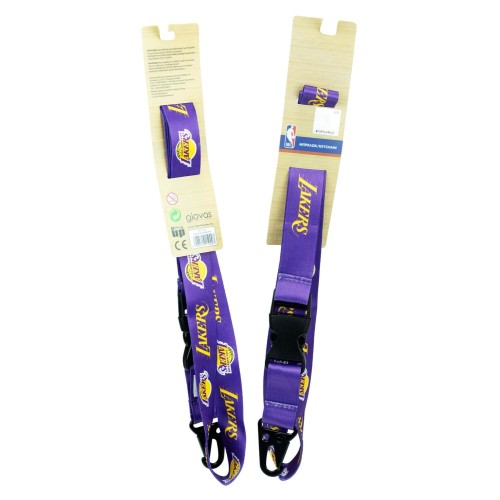 back me up Μπρελόκ NBA Long Lanyard - Κορδόνι Λαιμού Los Angeles Lakers 558-51516 5204549150003