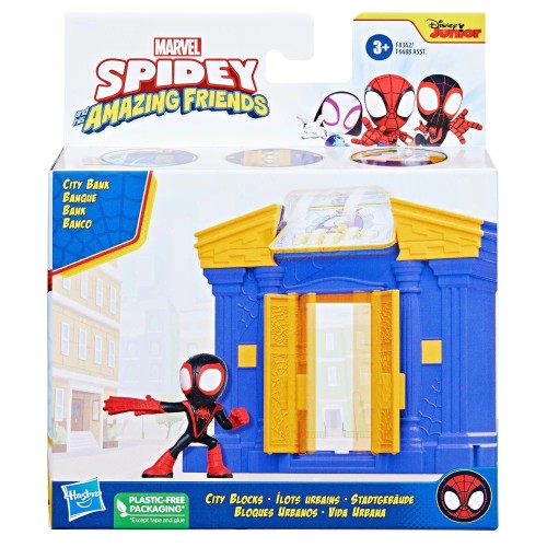 Hasbro Spidey And His Friends Block Bank Miles F6688 / F8362 5010996139177