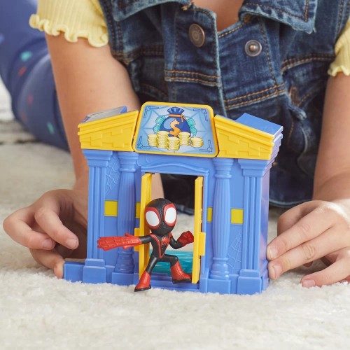 Hasbro Spidey And His Friends Block Bank Miles F6688 / F8362 5010996139177