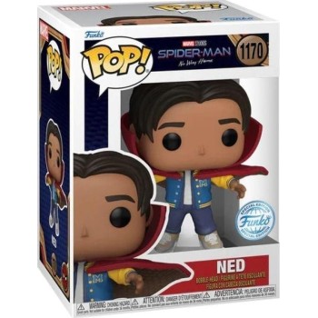 Funko Pop! Marvel Spider-Man No Way Home - Ned (With Cloak) (Special Edition) 1170 Bobble-Head Vinyl Figure 68368 889698683685