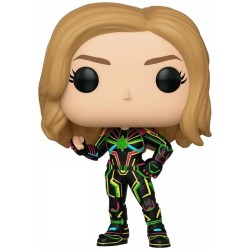 Funko Pop! Marvel - Captain Marvel (Neon Suit) (Glows In The Dark) (Special Edition) 516 Bobble-Head Vinyl Figure 69237 88969869