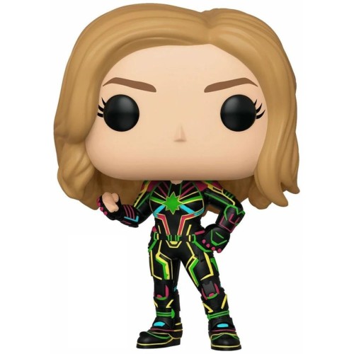 Funko Pop! Marvel: Captain Marvel (Neon Suit) (Glows In The Dark) (Special Edition) 516 Bobble-Head Φιγούρα Από Βινύλιο 69237 88