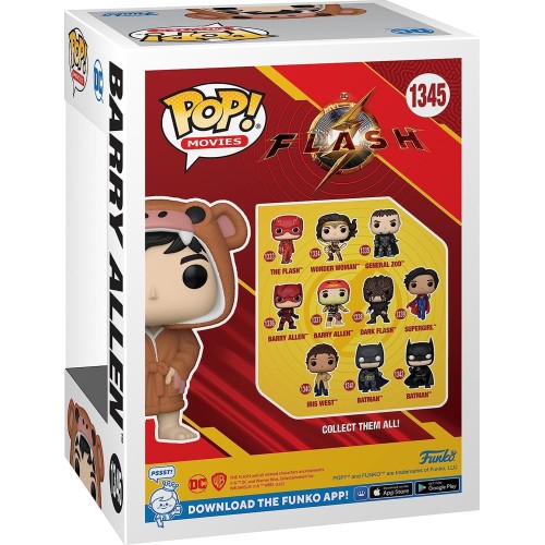 Funko Pop! Movies Dc: The Flash - Barry Allen In Monkey Dress Special Edition 1345 Vinyl Figure 66635 889698666350