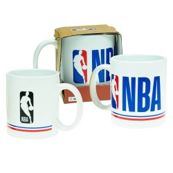 back me up Κούπα Κεραμική NBA Logo 350Ml Λευκή 558-55101 5204549150126