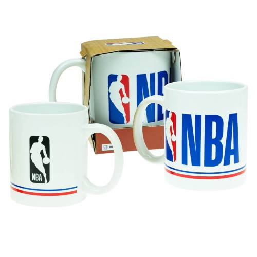 back me up Κούπα Κεραμική NBA Logo 350Ml Λευκή 558-55101 5204549150126
