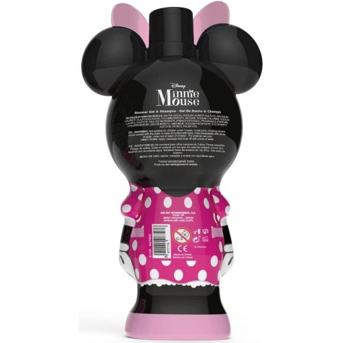 Air-Val Minnie Mouse Shower Gel & Shampoo 2 Σε 1 Σαμπουάν & Αφρόλουτρο 400Ml 8976 8411114089768