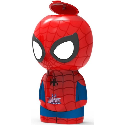 Air-Val Disney Marvel Spiderman Shampoo & Shower Gel 2 In 1 Παιδικό Σαμπουάν & Αφρόλουτρο 400Ml 8727 8411114087276