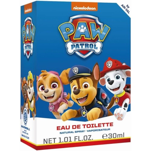 Air-Val Paw Patrol Eau De Toilette Perfume For Children, 30Ml 6555 663350065558
