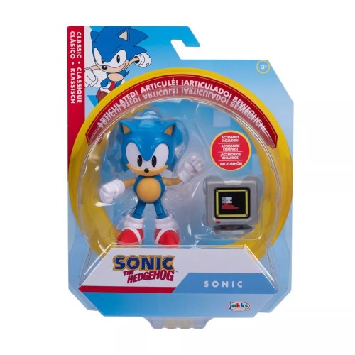 JAKKS PACIFIC Φιγούρα Με Αξεσουάρ 10Cm Sonic Wave 12 - Sonic 41682 / 41683 192995416833