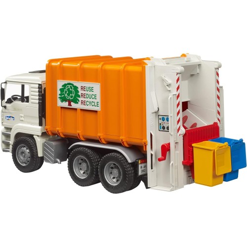 bruder MAN TGA Rear Loading Garbage Truck 2772 4001702027728