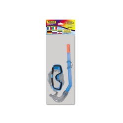 POSEIDON Mask & Respirator Set Polycarbonate Child-Teen In Delfinakia Bag HSC31020 5200129040153